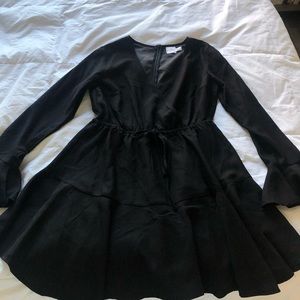 Polly Long Sleeve Wrap Dress